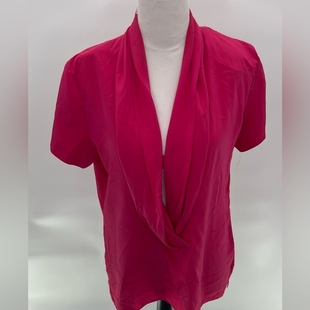 Prophecy Hot Pink Short Sleeve Blouse